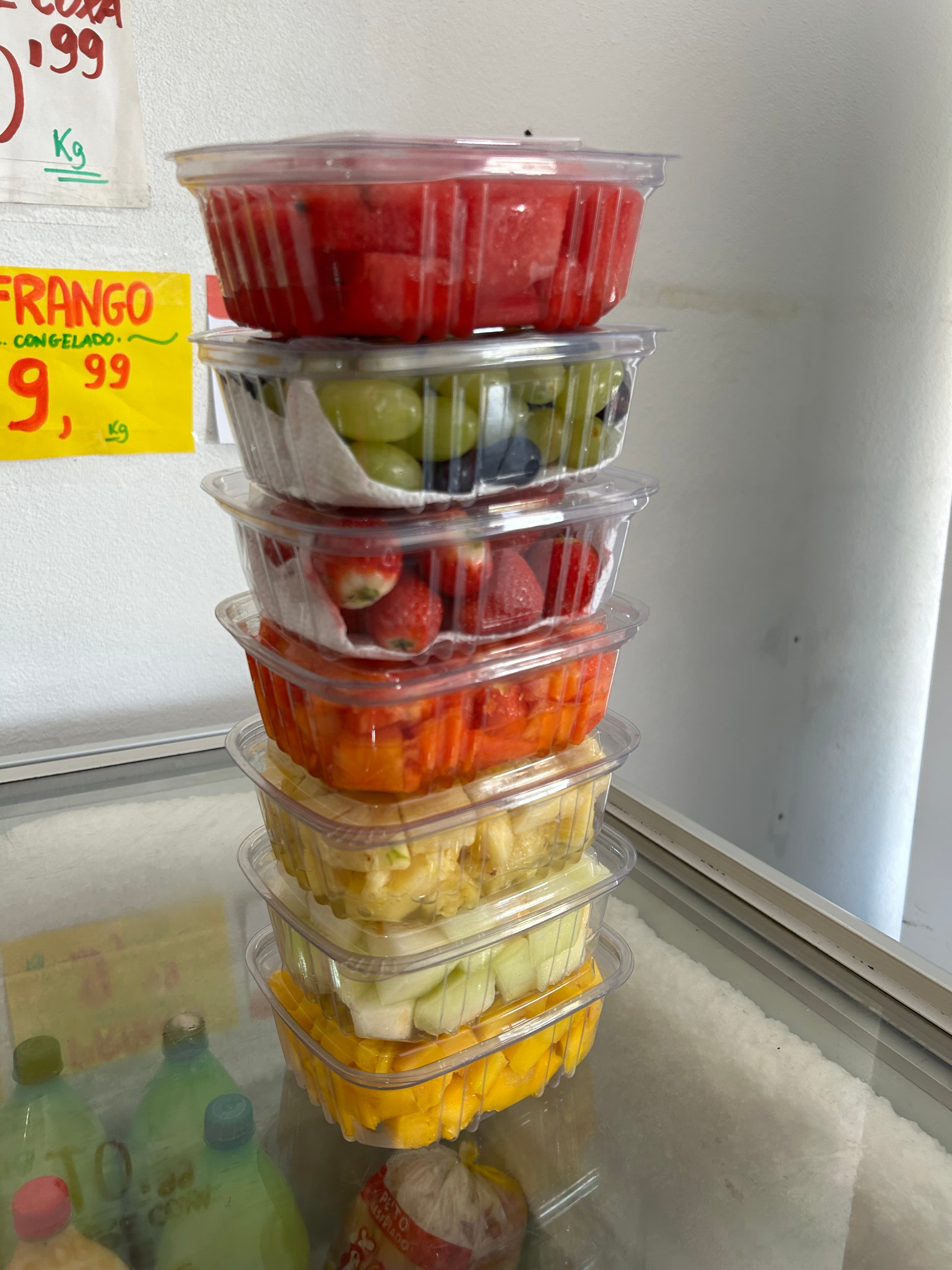 Kit frutas picadinhas