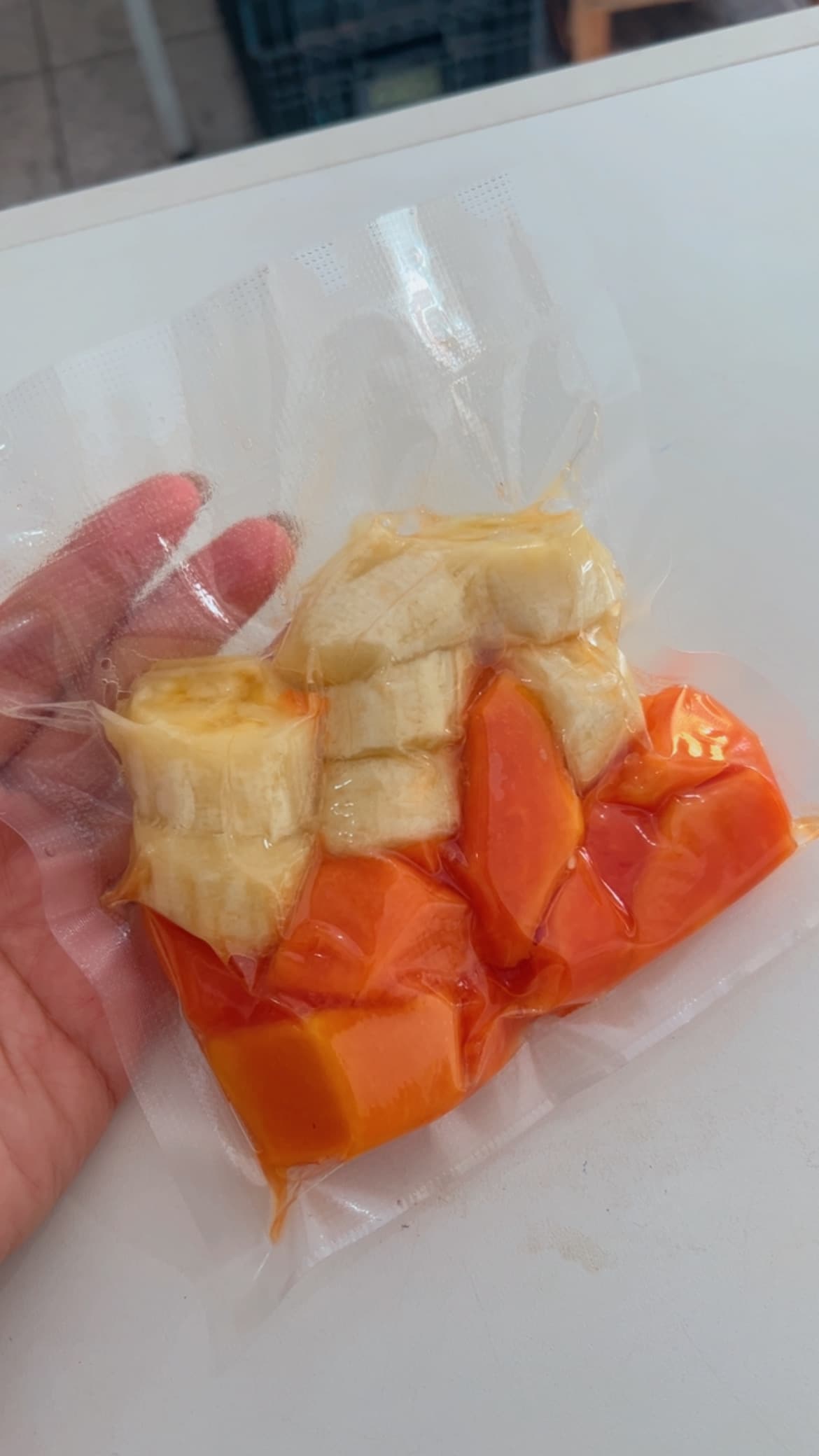 Kit vitamina Mamão e banana