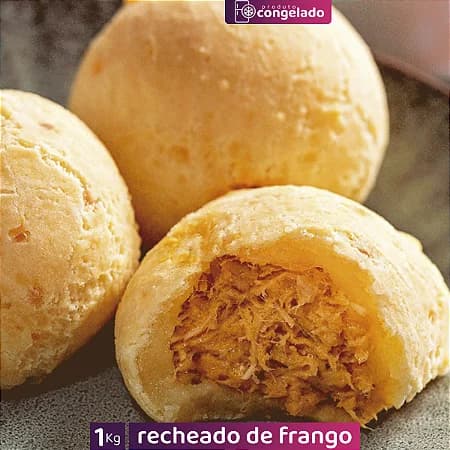 Pão de queijo Xo dó recheado (Frango)