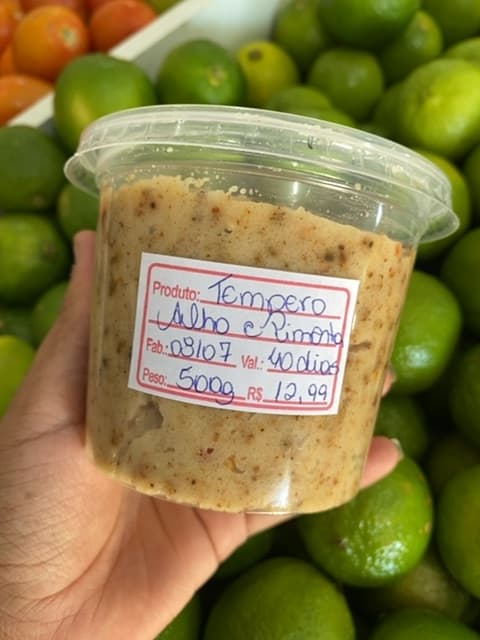 Alho c/ pimenta
